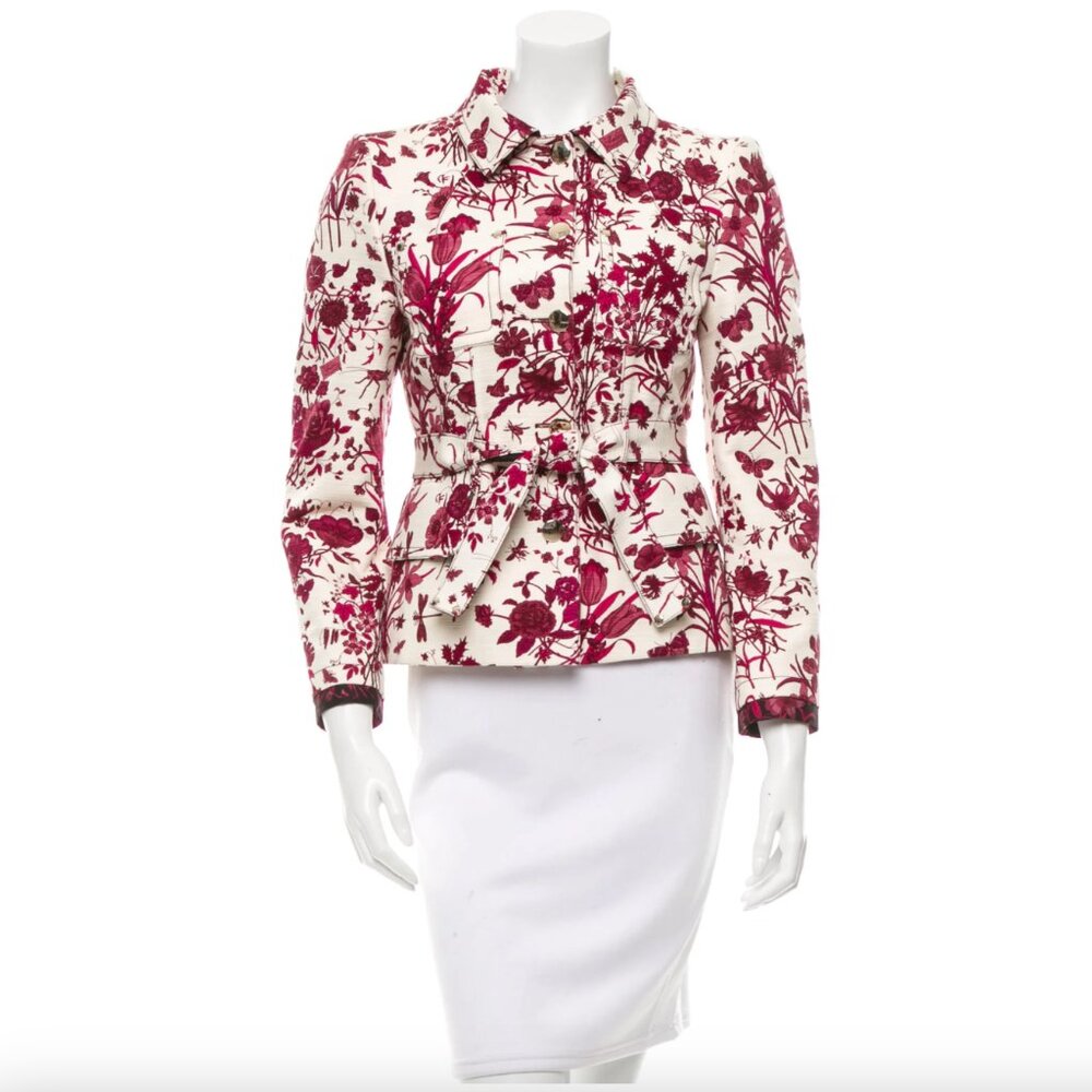 Exquisite Gucci Floral Jacket